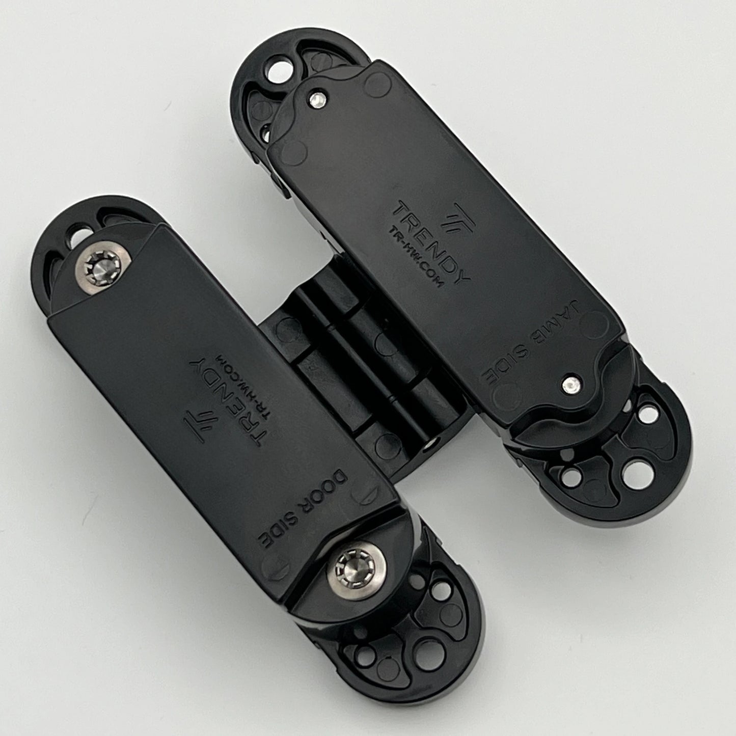 3D Adjustable Concealed Hinges pack | Black