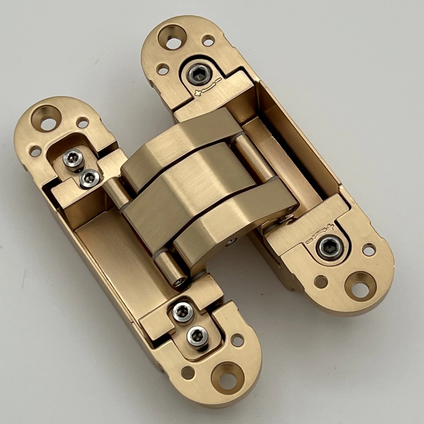 3D Adjustable Concealed Hinges pack | Gold