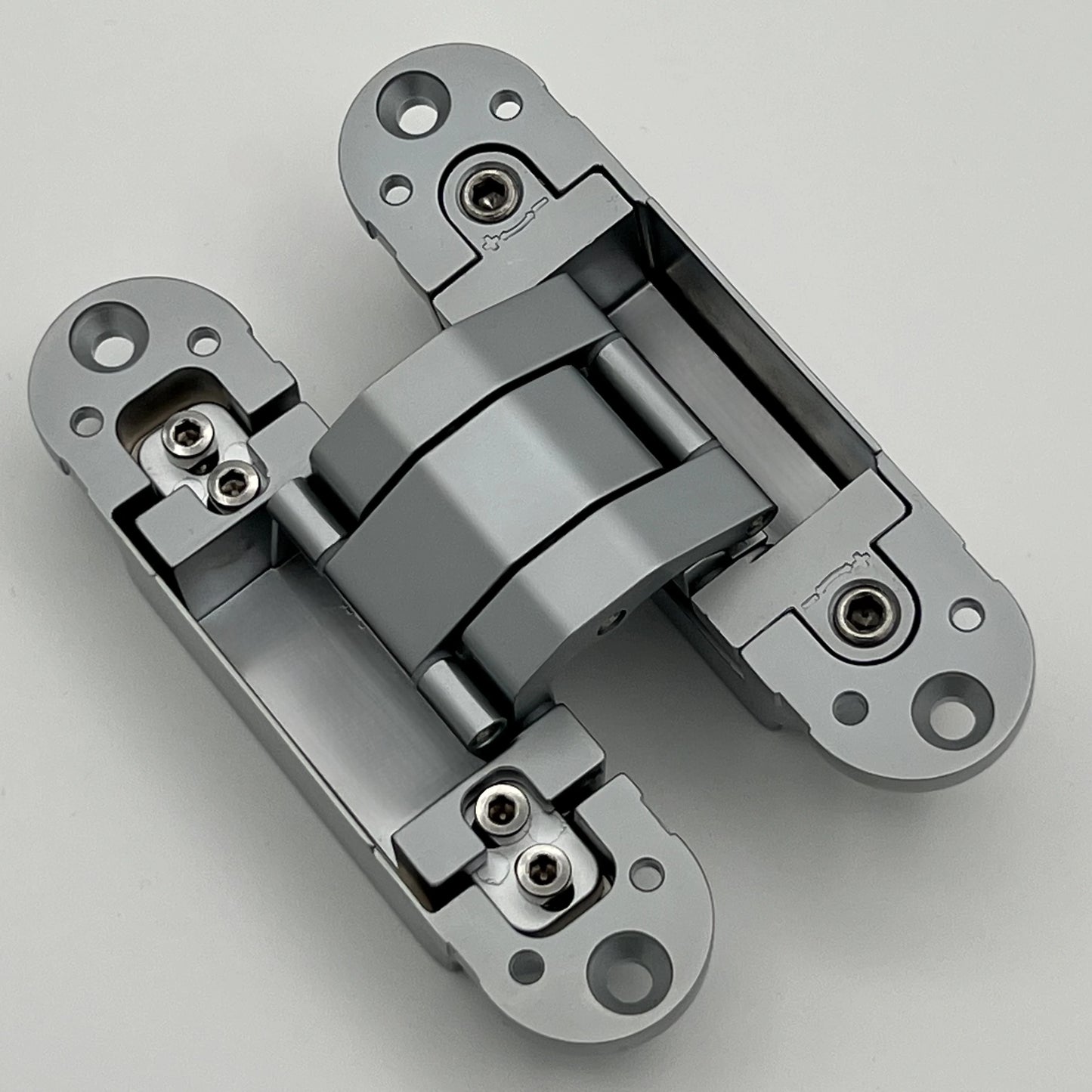 3D Adjustable Concealed Hinges pack | Silver